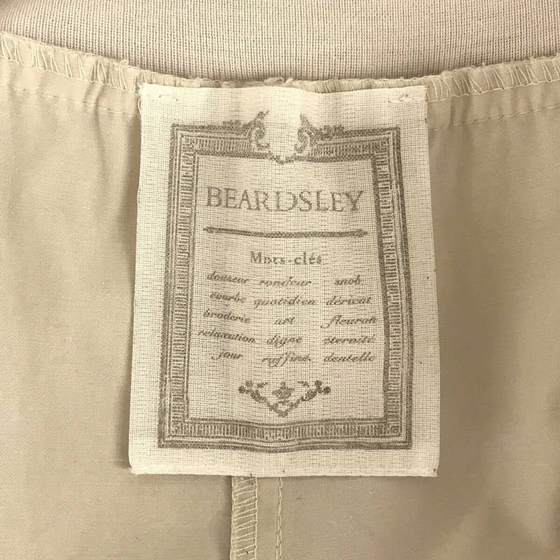 BEARDSLEY / ビアズリー コットン ウエストリブパンツ スラックス