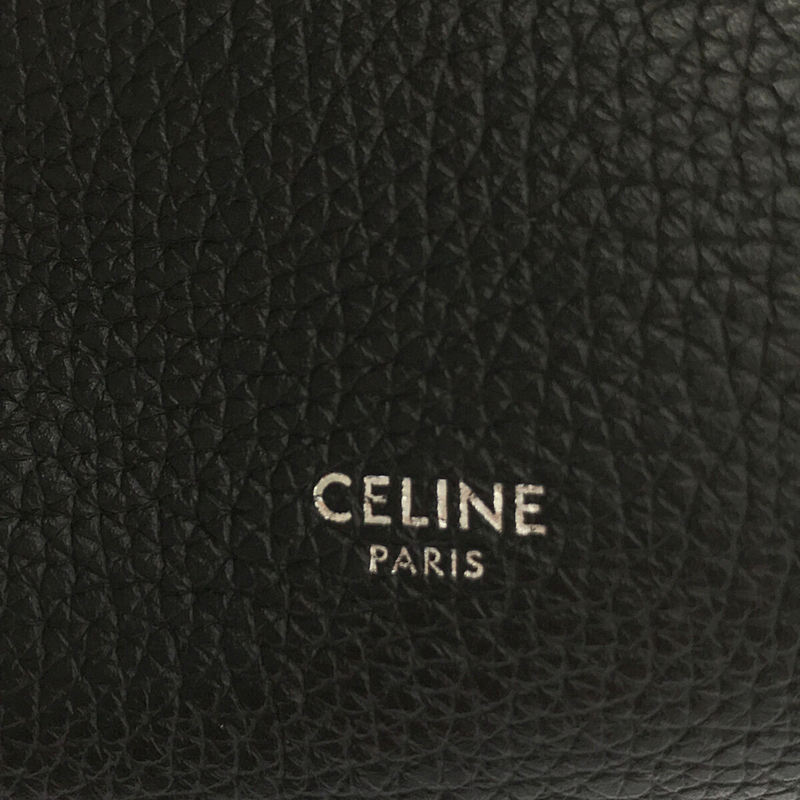 CELINE / セリーヌ 2way BIG BAG SMALL イタリア製 ビッグバッグ スモール ショルダー付き レザーハンド バッグ シリアル有