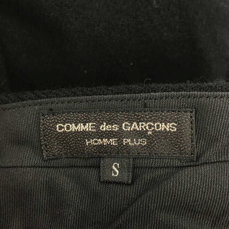 90s シーム期 インサイドアウトサイド タック入り ウール スラックス パンツCOMME des GARCONS HOMME PLUS /  コムデギャルソンオムプリュス