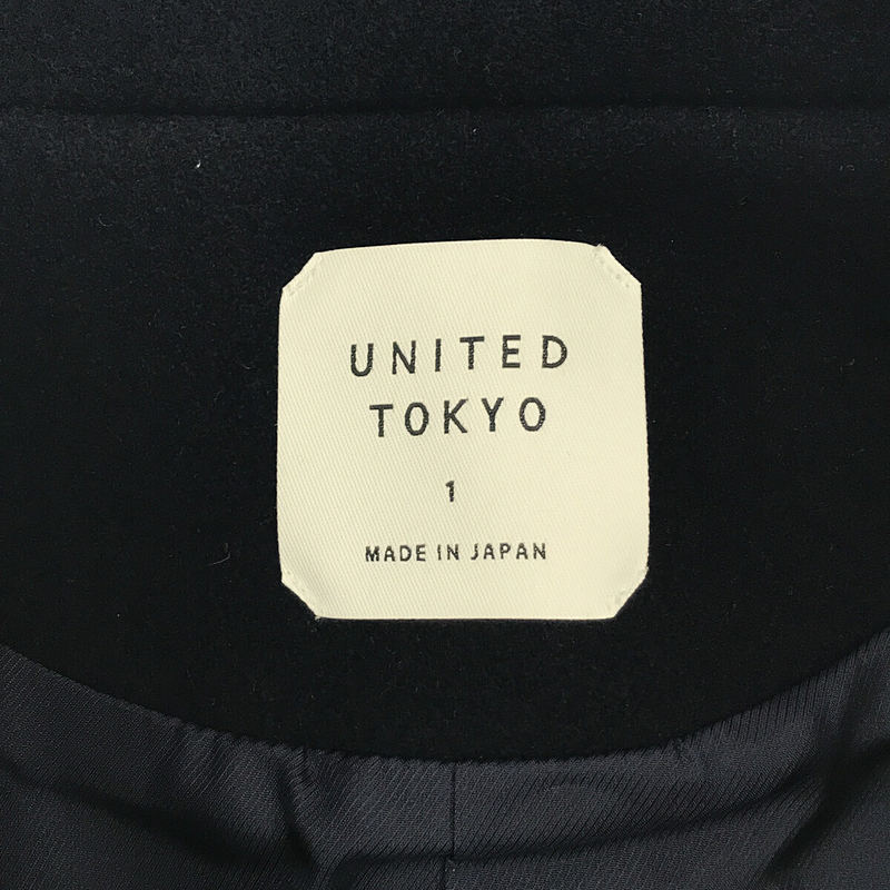 UNITED TOKYO / ユナイテッド トウキョウ カシミヤ ウール ロング チェスター コート