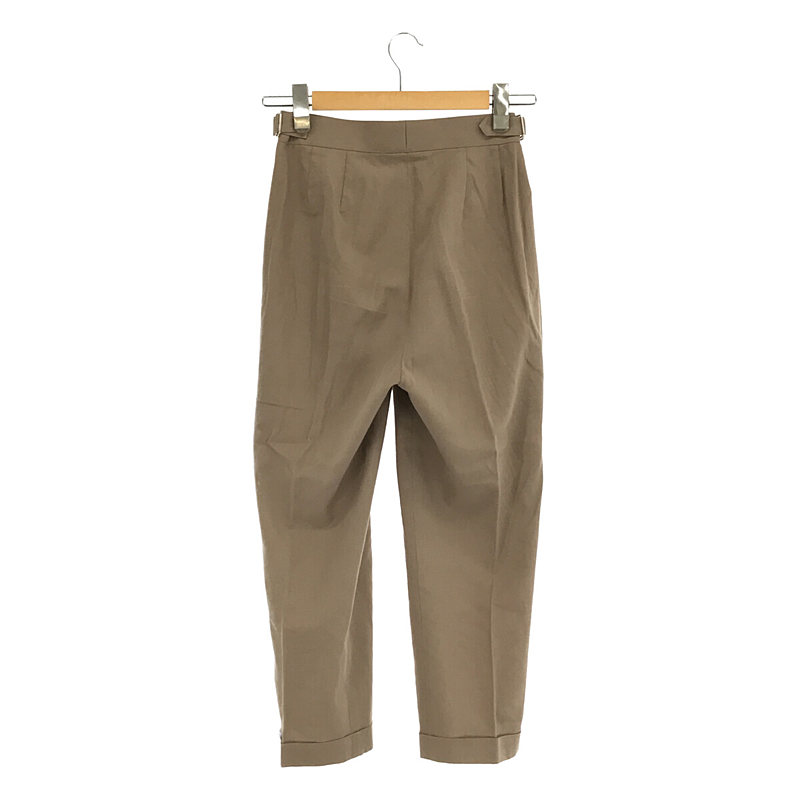 foufou / フーフー linen adjust straight pants リネン アジャストストレートパンツ