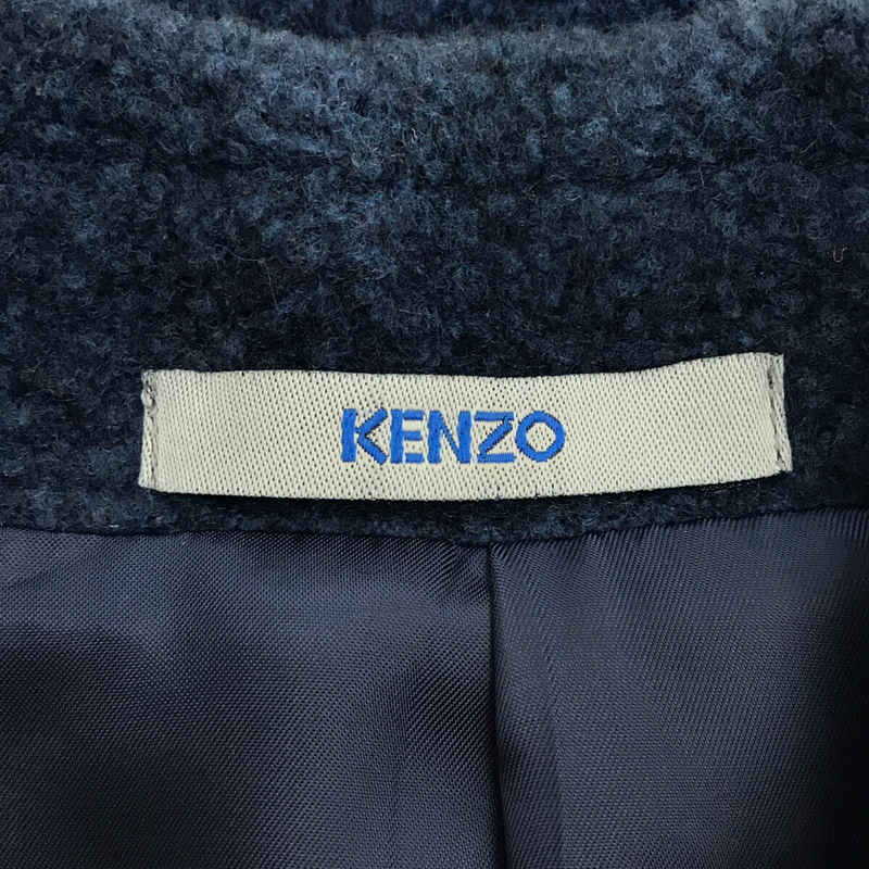 KENZO HOMME / ケンゾーオム ライカ モヘア ウール シングル コート