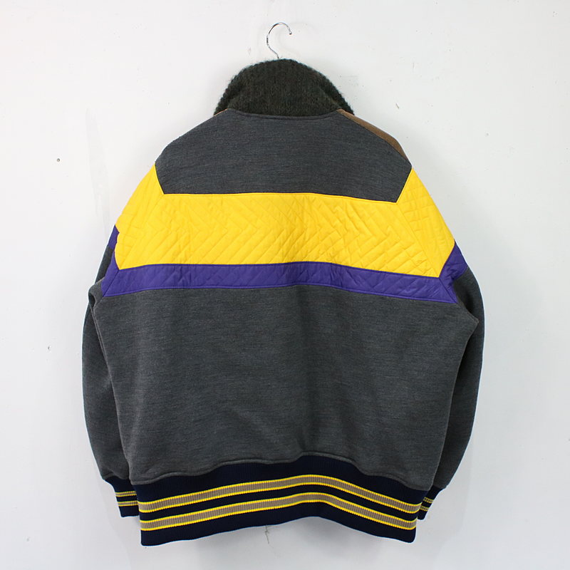 kolor / カラー patchwork oversized jacket パッチワークオーバーサイズジャケット