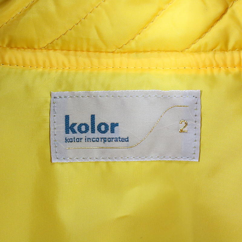 kolor / カラー patchwork oversized jacket パッチワークオーバーサイズジャケット
