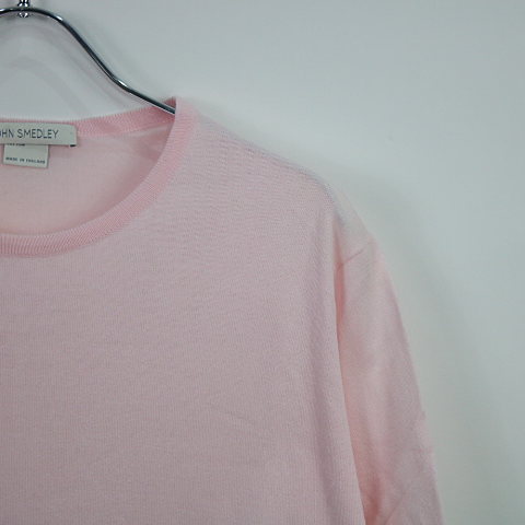 JOHN SMEDLEY / ジョンスメドレー コットン半袖ニット