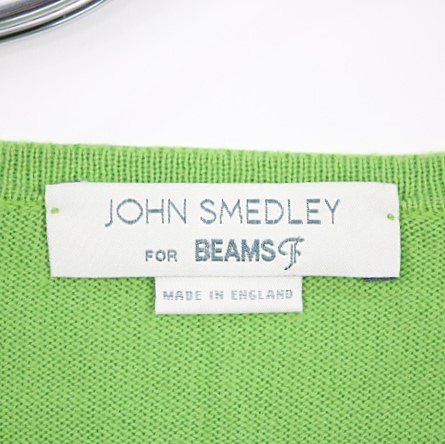 JOHN SMEDLEY / ジョンスメドレー BEAMS F別注 Vネックニットセーター