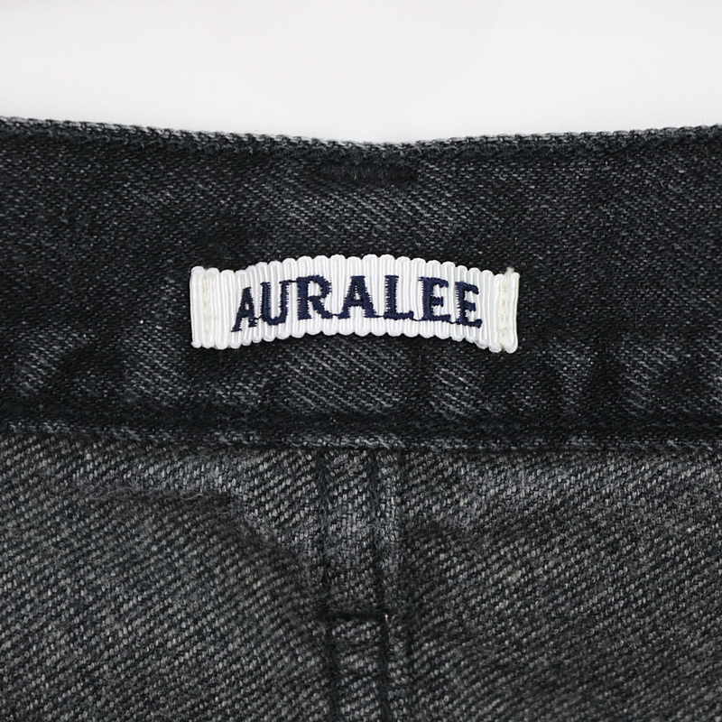 AURALEE / オーラリー WASHED HARD TWIST DENIM 5P PANTS ウォッシュド ハード ツウィスト デニム 5ポケット パンツ