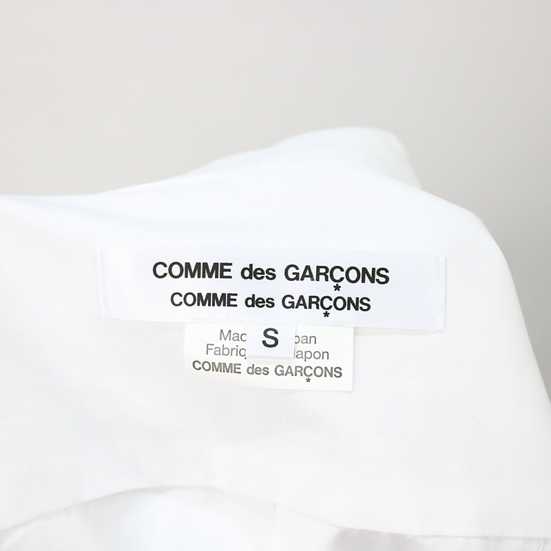 COMME des GARCONS COMME des GARCONS / コムコム 前立てドットデザイン丸襟 長袖シャツ