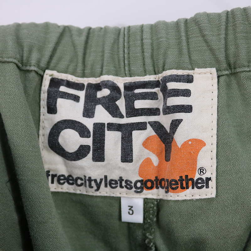 ミリタリー切替イージーパンツFREE CITY / フリーシティー