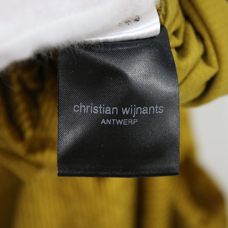 Christian Wijnants / クリスチャン ワイナンツ ストレッチコーデュロイワイドパンツ