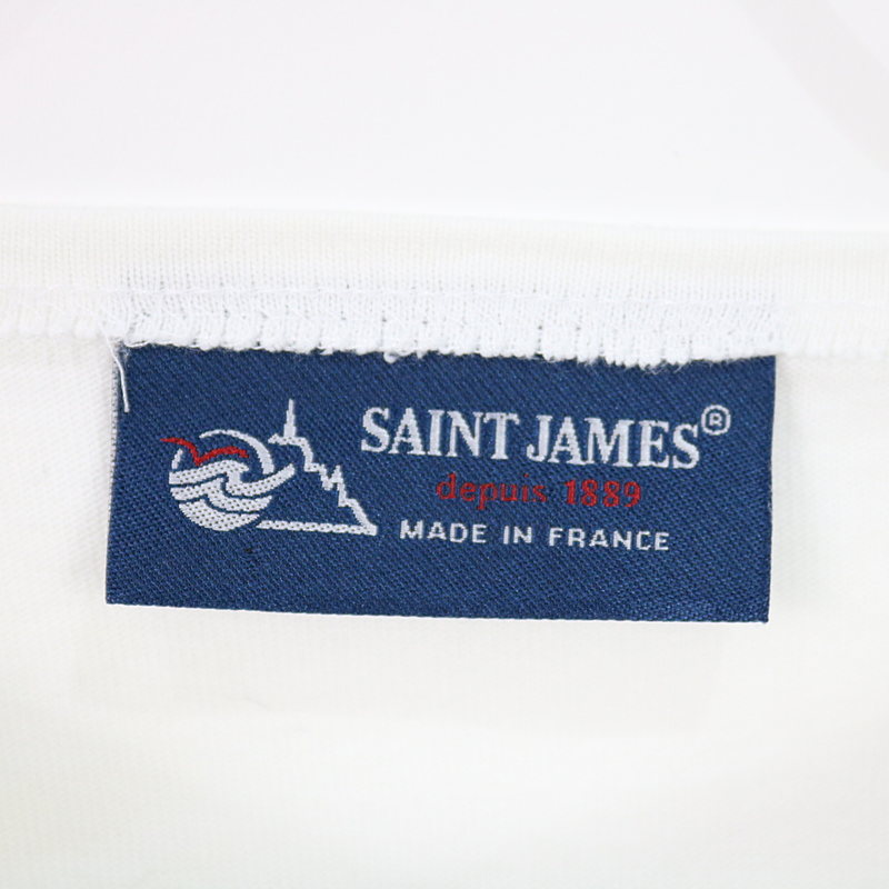 SAINT JAMES / セントジェームス NAVAL ナヴァルボートネックボーダーバスクシャツ