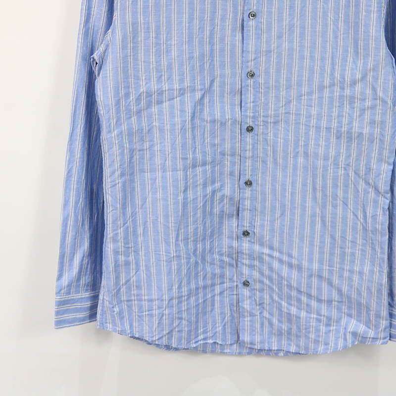 GUCCI / グッチ ミケーレ リネンコットン ストライプシャツ