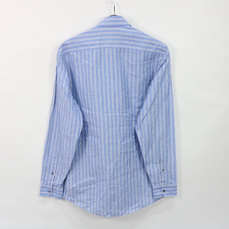 GUCCI / グッチ ミケーレ リネンコットン ストライプシャツ