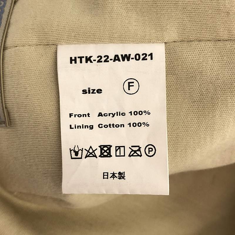 HOMELESS TAILOR / ホームレステイラー KATSURA CAP フェイクファー カツラ キャップ