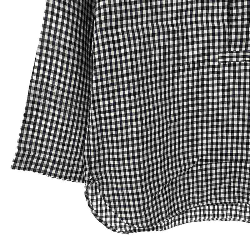 MARGARET HOWELL / マーガレットハウエル ギンガムチェックプルオーバーシャツ