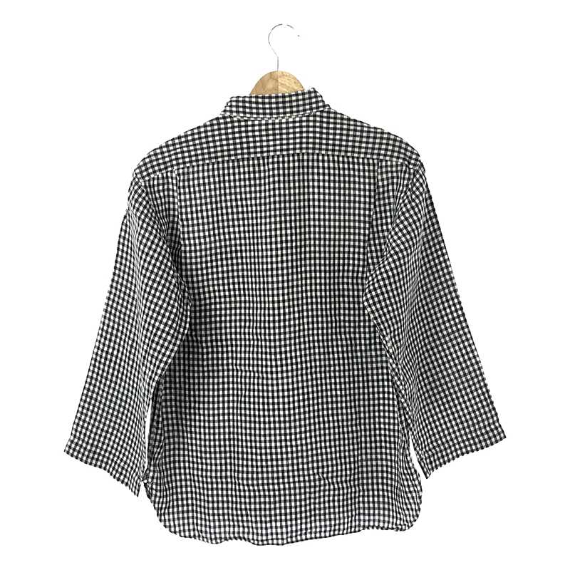 MARGARET HOWELL / マーガレットハウエル ギンガムチェックプルオーバーシャツ