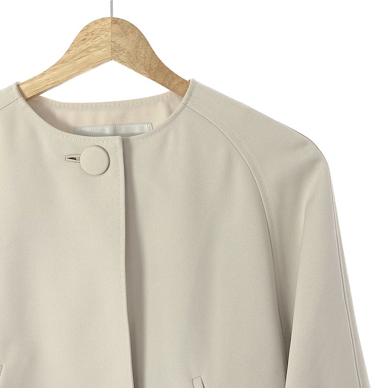 ADORE / アドーア ドライハイツイストノーカラージャケット