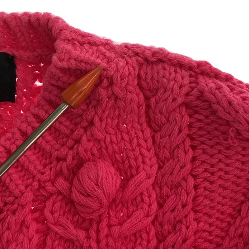 tricot COMME des GARCONS / トリココムデギャルソン ポンポンケーブルニット