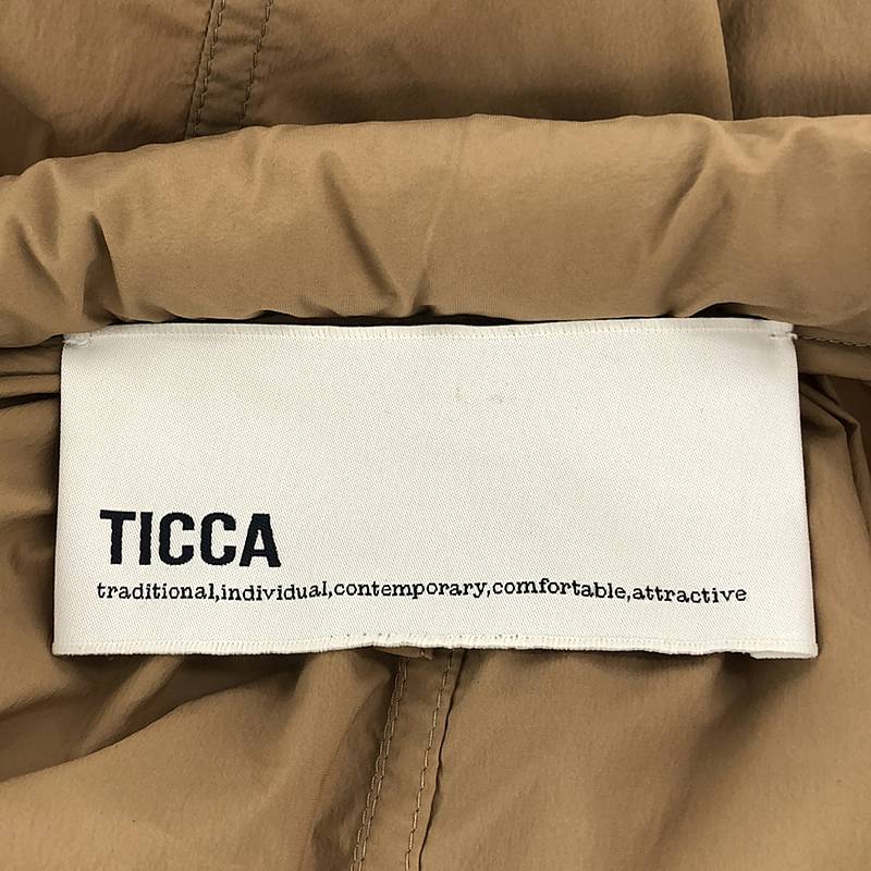 TICCA / ティッカ ナイロンマウンテンパーカー ミリタリーコート