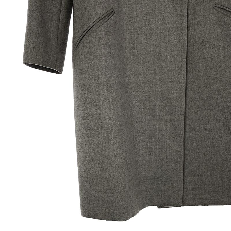 CINOH / チノ ウール チェスターコート / 総裏地