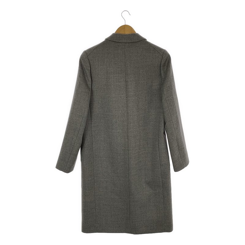 CINOH / チノ ウール チェスターコート / 総裏地