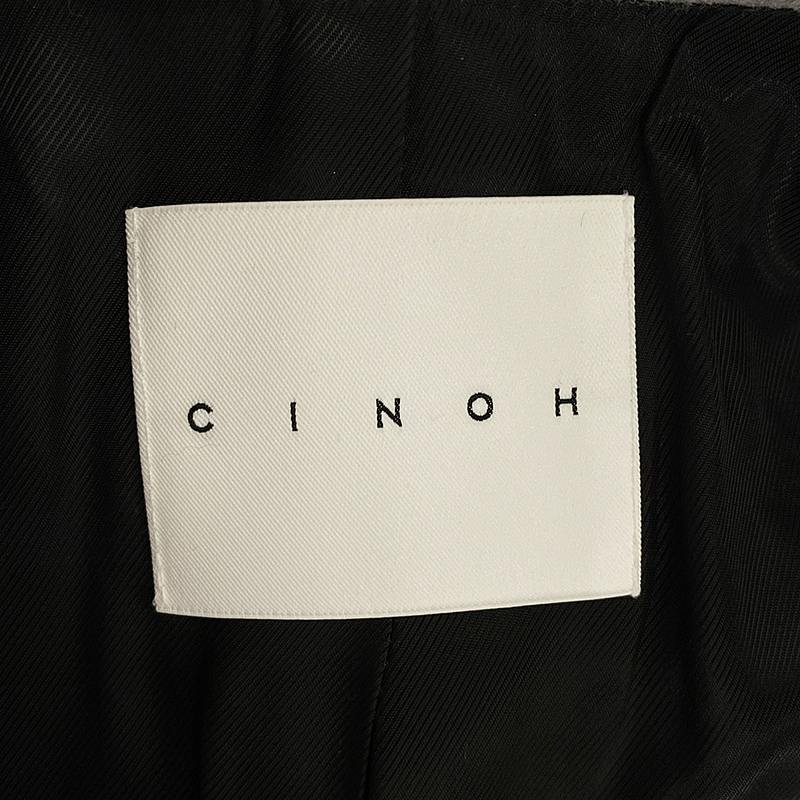 CINOH / チノ ウール チェスターコート / 総裏地