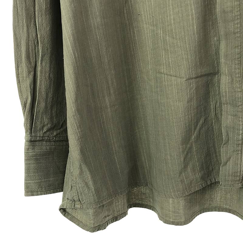 SEEALL / シーオール インドコットン ボタンダウンシャツ