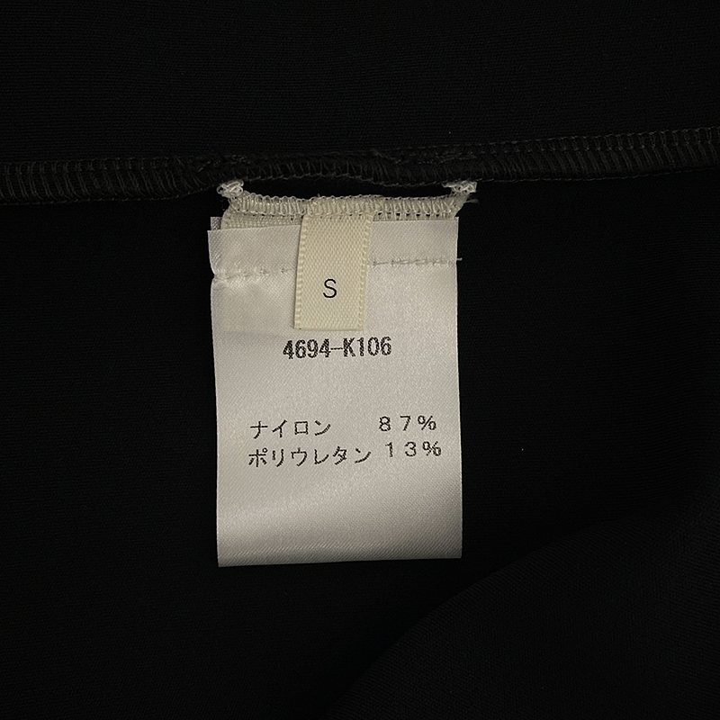 THE ROW / ザロウ Gaspar Short-Sleeve Scuba tops / バックジップ ストレッチ トップス