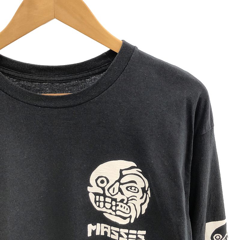 MASSES / マシス T-SHIRT L/S MAYA グラフィックプリント ロングスリーブTシャツ
