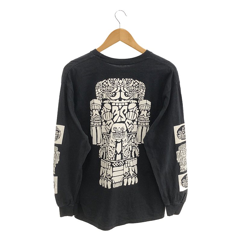 MASSES / マシス T-SHIRT L/S MAYA グラフィックプリント ロングスリーブTシャツ