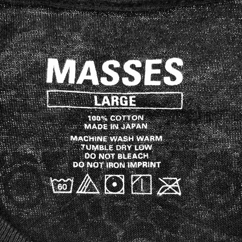 MASSES / マシス T-SHIRT L/S MAYA グラフィックプリント ロングスリーブTシャツ