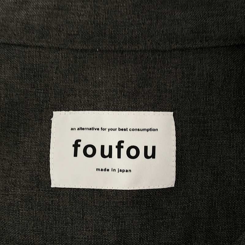 foufou / フーフー high neck blouse ハイネックブラウス