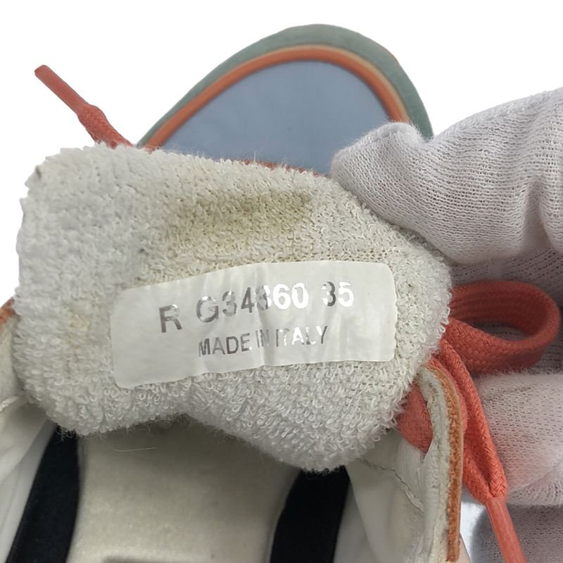 CHANEL / シャネル G34360 / ココマーク 異素材 レザー切替 スニーカー