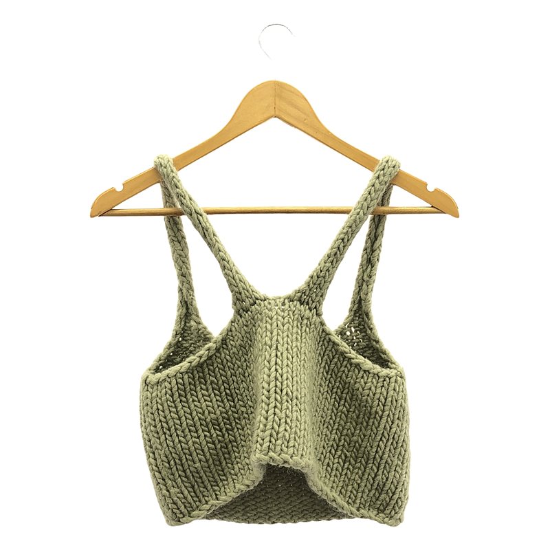6(ROKU) / ロク WOOL ROVING KNIT CAMISOLE ウール ニット キャミソール