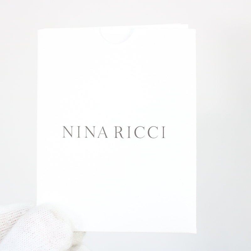 NINA RICCI / ニナ リッチ ポインテッドトゥスエードフラットパンプス