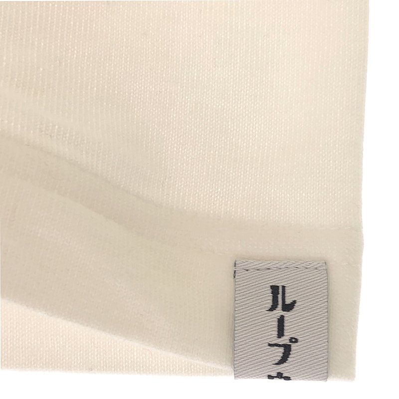 LOOPWHEELER / ループウィラー フロントロゴ クルーネック Tシャツ カットソー