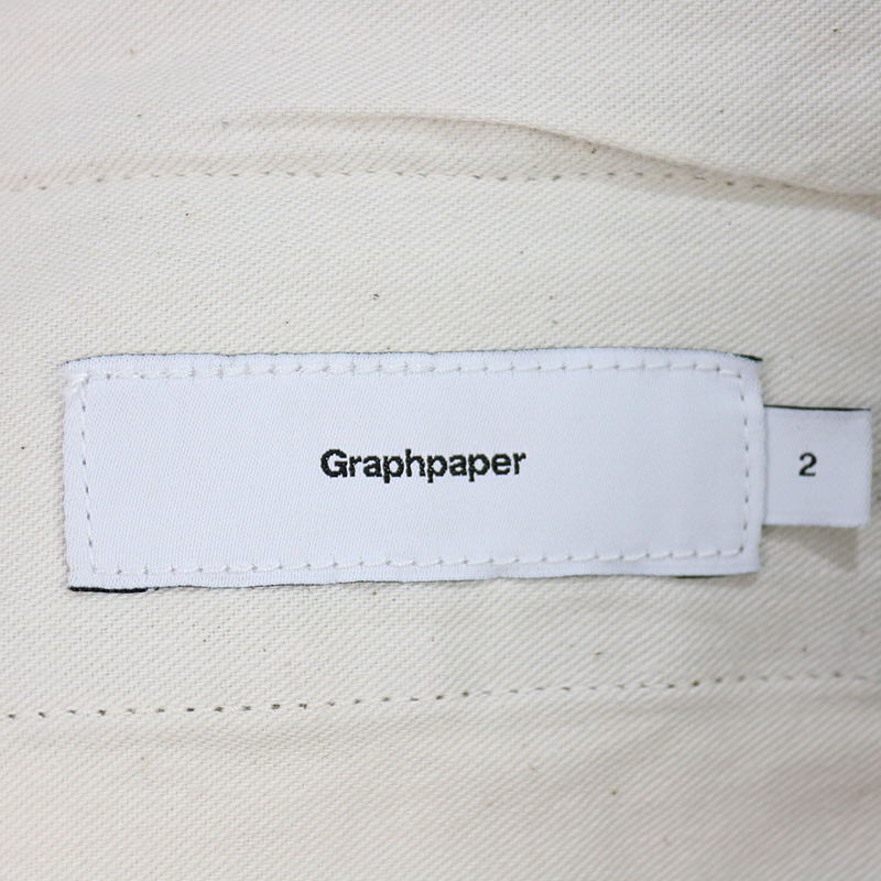 Graphpaper / グラフペーパー Military Cloth Two Tucks Pants ミリタリークロスツータックパンツ khaki