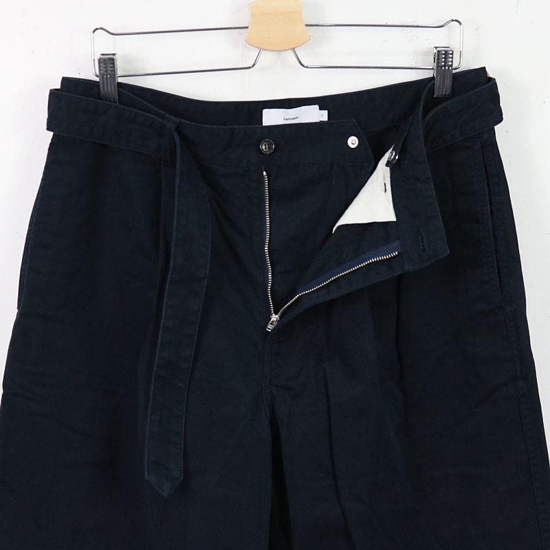 Graphpaper / グラフペーパー MILITARY CLOTH BELTED PANTS ベルテッドパンツ