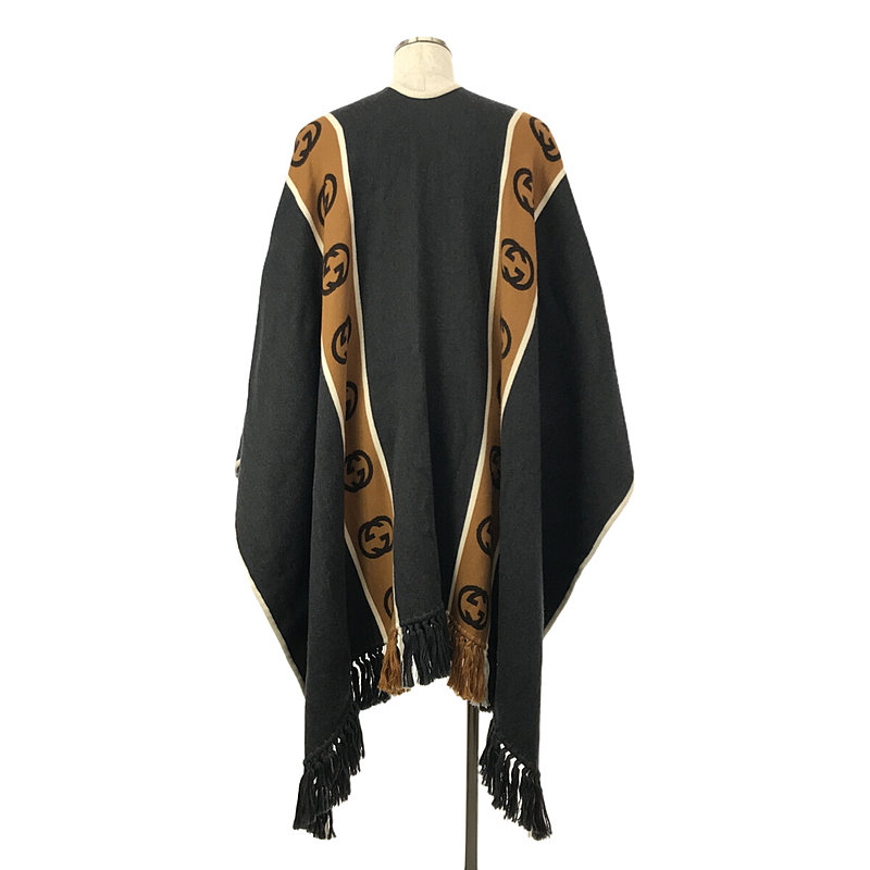 GUCCI / グッチ インターロッキングG ポンチョストール