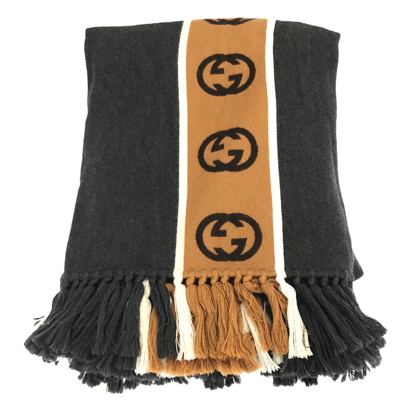 GUCCI / グッチ インターロッキングG ポンチョストール