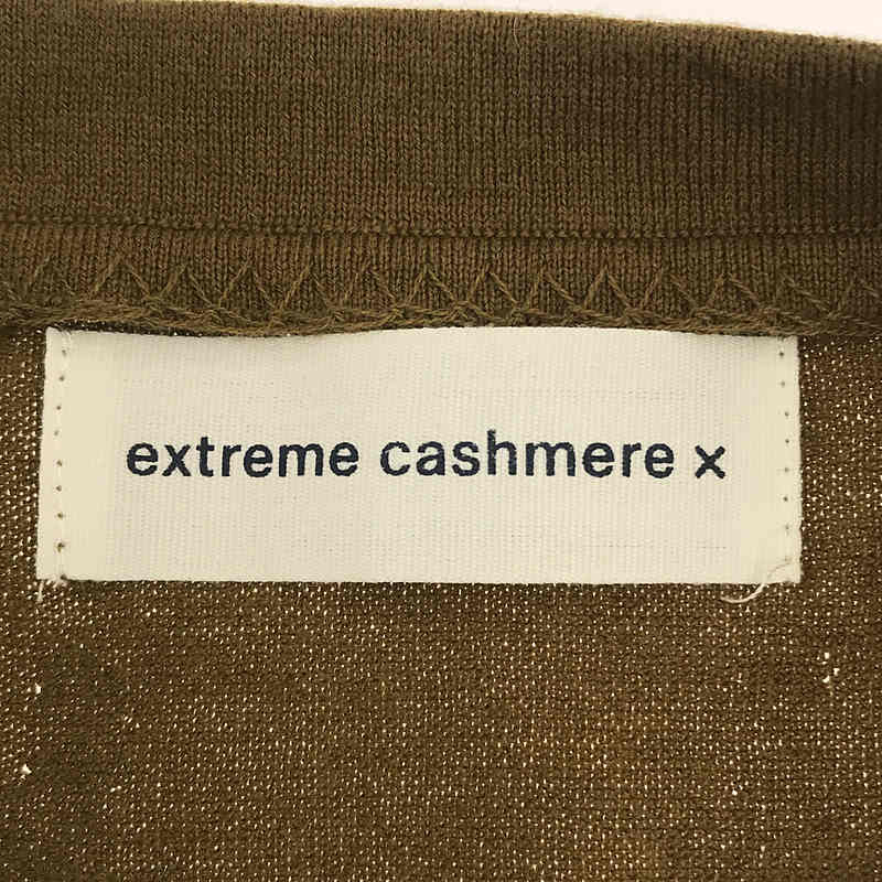 extreme cashmere / エクストリームカシミヤ extreme cashmere クルーネックトップス