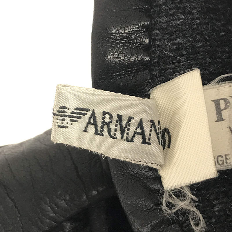 EMPORIO ARMANI / エンポリオアルマーニ レザーグローブ