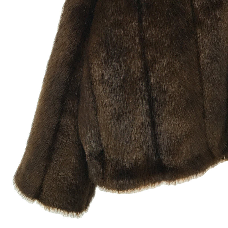 LEINWANDE / ラインヴァンド Fur Jacket フェイクファージャケット