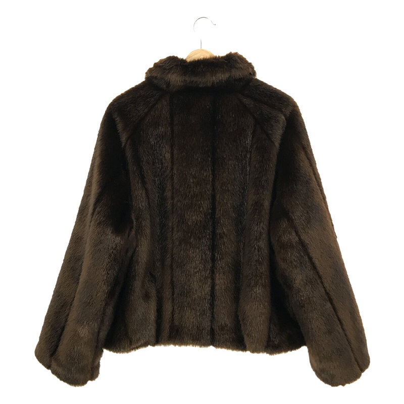 LEINWANDE / ラインヴァンド Fur Jacket フェイクファージャケット