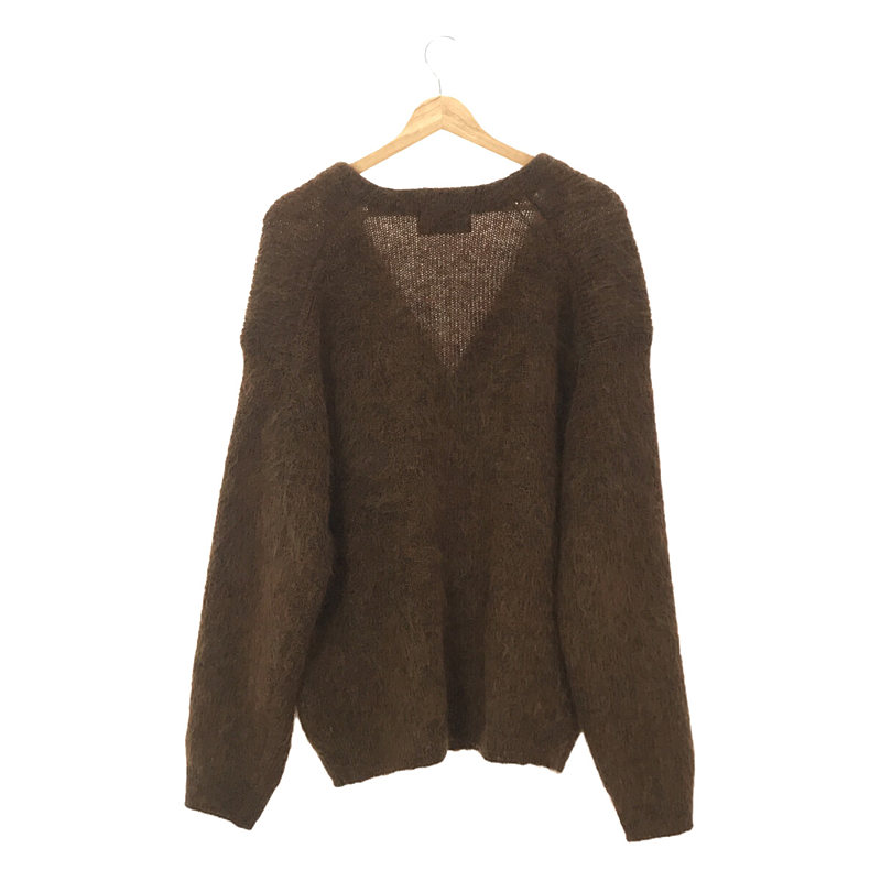 UNUSED / アンユーズド モヘア ニット カーディガン