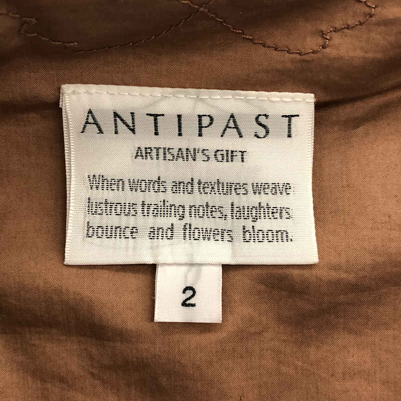 ANTIPAST / アンティパスト faus fur jacket ジャケット