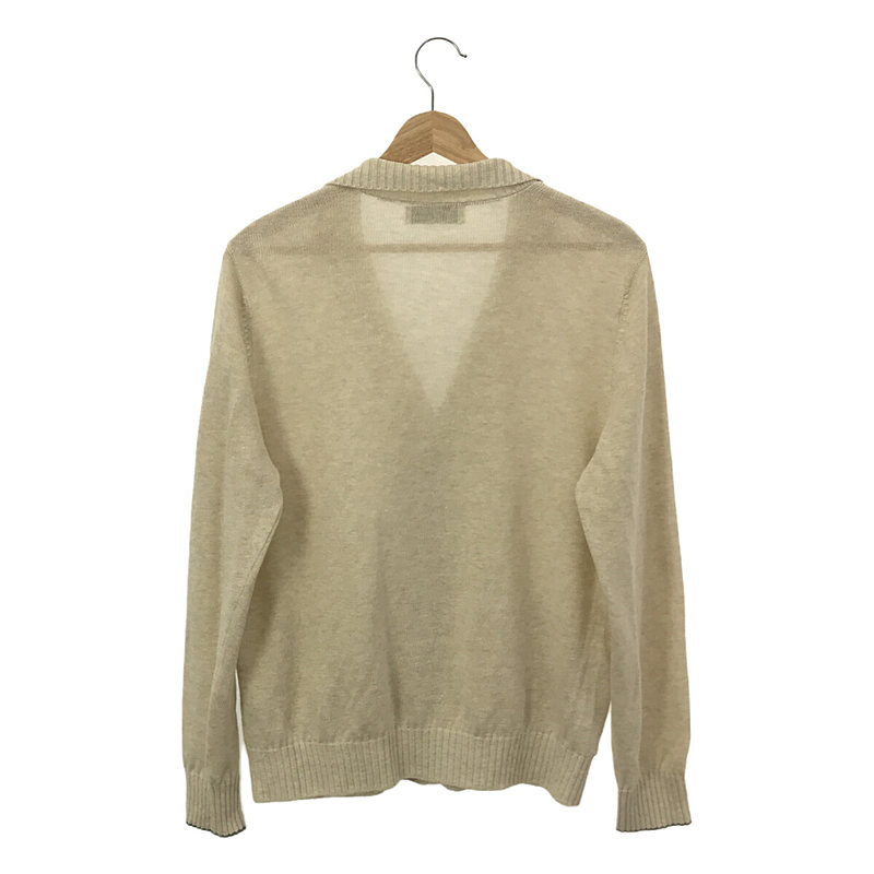 BRUNELLO CUCINELLI / ブルネロクチネリ コットン リネン 3B ニットジャケット