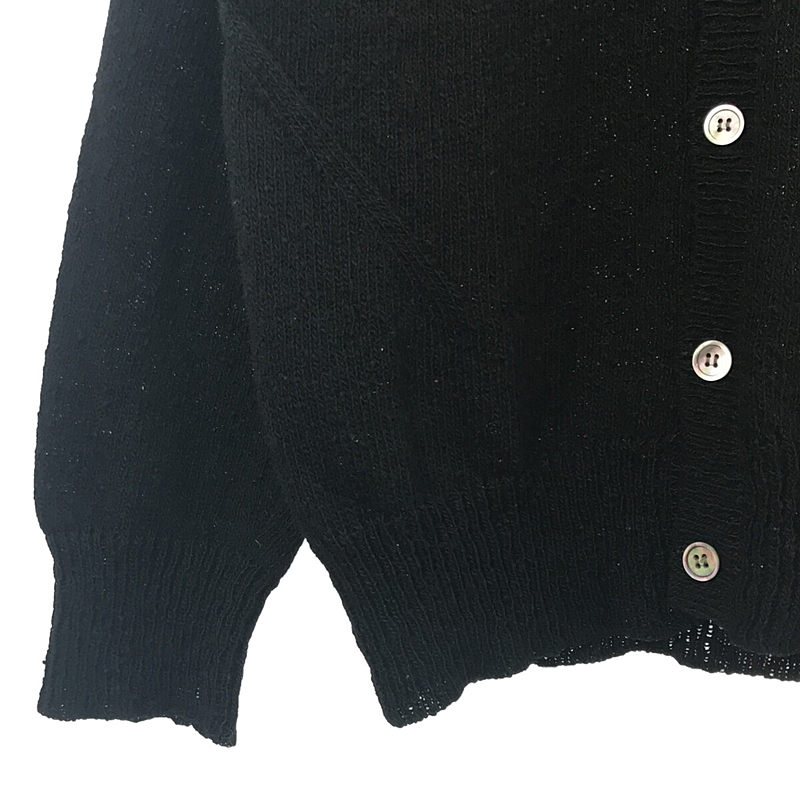 COMME des GARCONS HOMME / コムデギャルソンオム シェルボタン ウールニットカーディガン