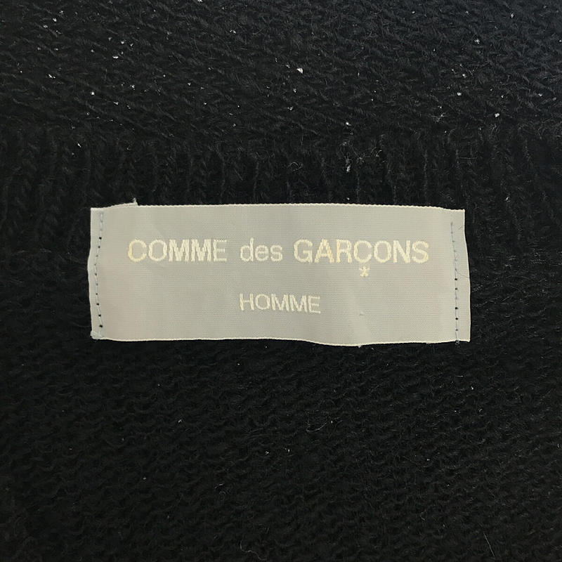 COMME des GARCONS HOMME / コムデギャルソンオム シェルボタン ウールニットカーディガン