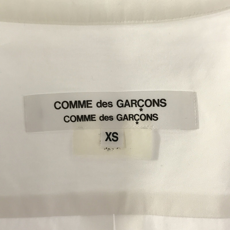 COMME des GARCONS COMME des GARCONS / コムコム コットン  丸襟 変形ポケット シャツ